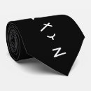 Search for alphabet ties Black