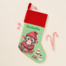 Search for monkey christmas stockings Santa