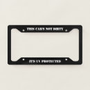 Search for truck license plate frames Funny