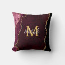 Search for red pillows Burgundy red and gold