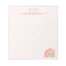 Search for cute notepads Teacher