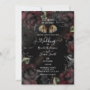 Search for red black wedding invitations Floral