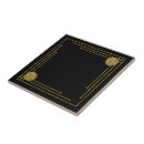 Search for black gold art deco tiles Elegant