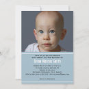 Search for neutral baptism invitations Blue