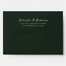 Search for forest green envelopes Traditional