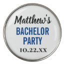 Search for bachelor golf ball markers Groomsman