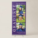 Search for purple and white banners Photo collage