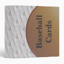 Search for baseball card binders Collection