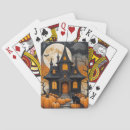 Search for halloween playing cards Orange and black