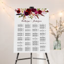 Search for burgundy wedding seating charts Floral