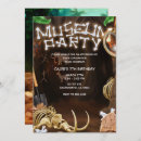 Search for dinosaur bones invitations Fossil