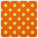 Search for orange polka dots fabric Pattern
