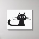 Search for black cat canvas prints Pets