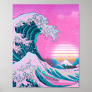 Search for vaporwave posters Kanagawa