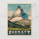 Search for zermatt postcards Matterhorn mountain