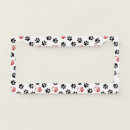 Search for red heart license plate frames Paw pattern