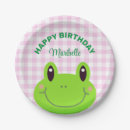 Search for frog paper plates Rustic