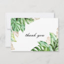 Search for tropical wedding thank you cards Exotic