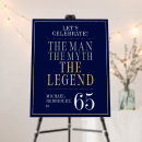 Search for 65th birthday posters Gold