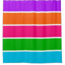 Search for bright colors shower curtains Stripes