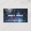 Search for outer space business cards Stars