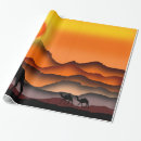 Search for sunset wrapping paper Desert