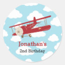 Search for airplane stickers Red