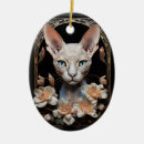 Search for sphynx cat ornaments Feline