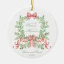Search for married ornaments Red and green