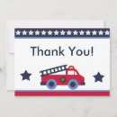 Search for fire truck thank you cards Engine