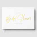 Search for sign in guest books Gold foil