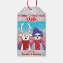 Search for christmas kids gift tags Reindeer