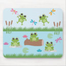 Search for cute frog mousepads Lily pad