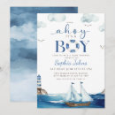 Search for boat baby shower invitations Nautical