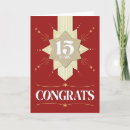 Search for 15th anniversary cards Employee