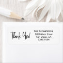 Search for thank you rectangle stickers Minimal