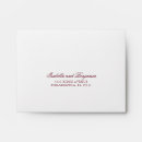 Search for burgundy wedding envelopes Formal