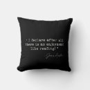 Search for jane austen pillows Quote