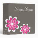 Search for coupon binders pink