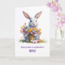 Search for wife easter cards Bunny