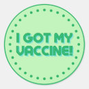 Search for vaccine stickers Coronavirus