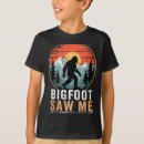 Search for bigfoot kids tshirts Funny