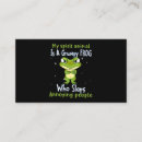 Search for frog business cards Toad