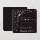 Search for spider web invitations Black