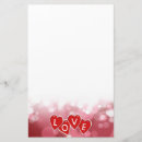 Search for love letter stationery paper I love you