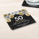 Search for 50th anniversary coasters Elegant