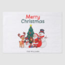 Search for snowman tissue paper Festive
