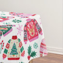 Search for whimsical tablecloths Red