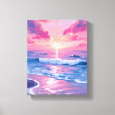 Search for watercolor canvas prints Ocean
