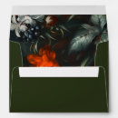 Search for dark green envelopes Return address